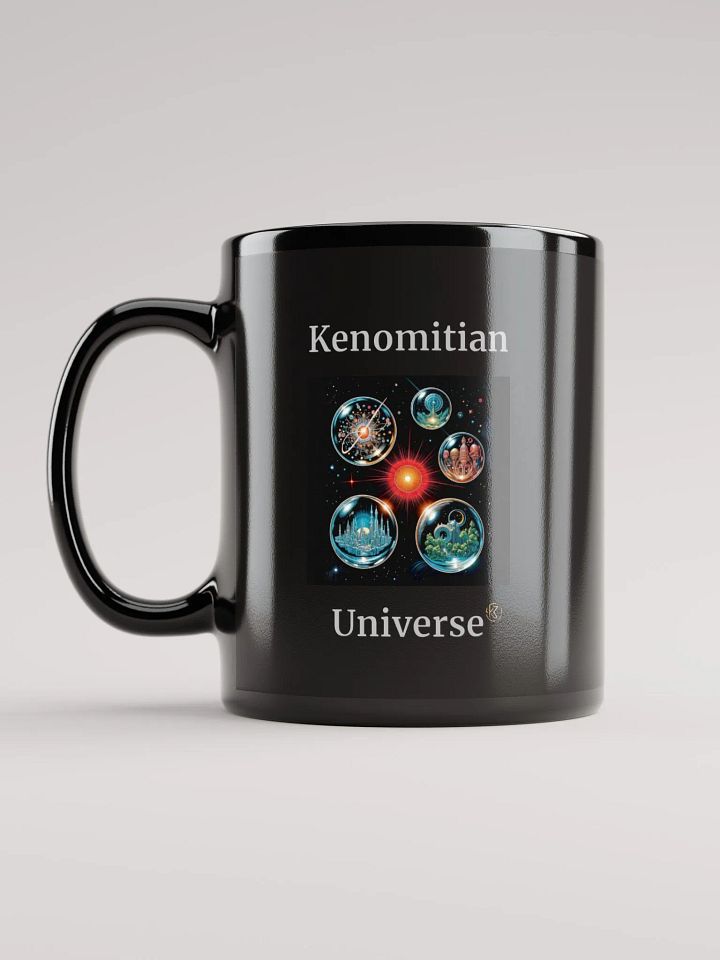 Kenomitian Universe | Black Glossy Mug product image (1)