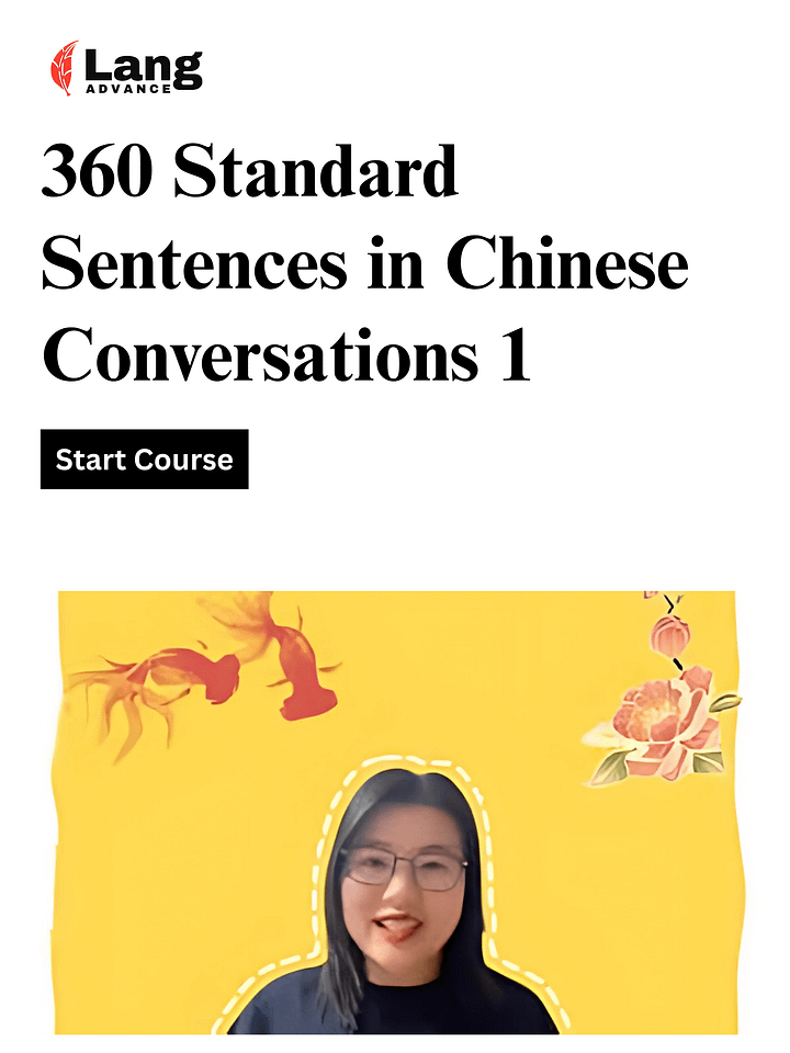 360 Standard Sentences in Chinese Conversations 1 product image (1)