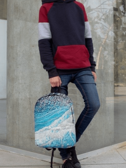 Winter Frost, Minimalist Backpack product image (2)