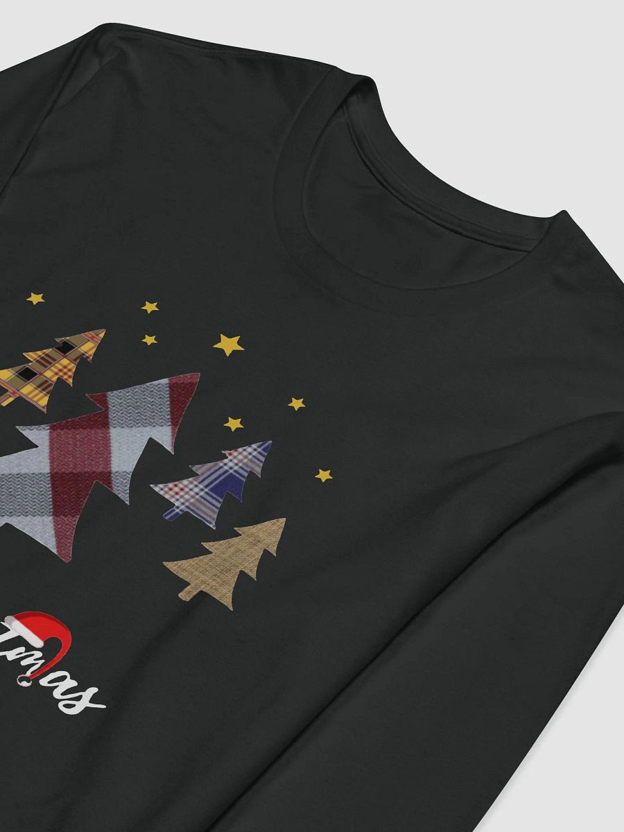 Happy Holidays in Christmas Premium Fitted Long Sleeve Crew by product image (3)