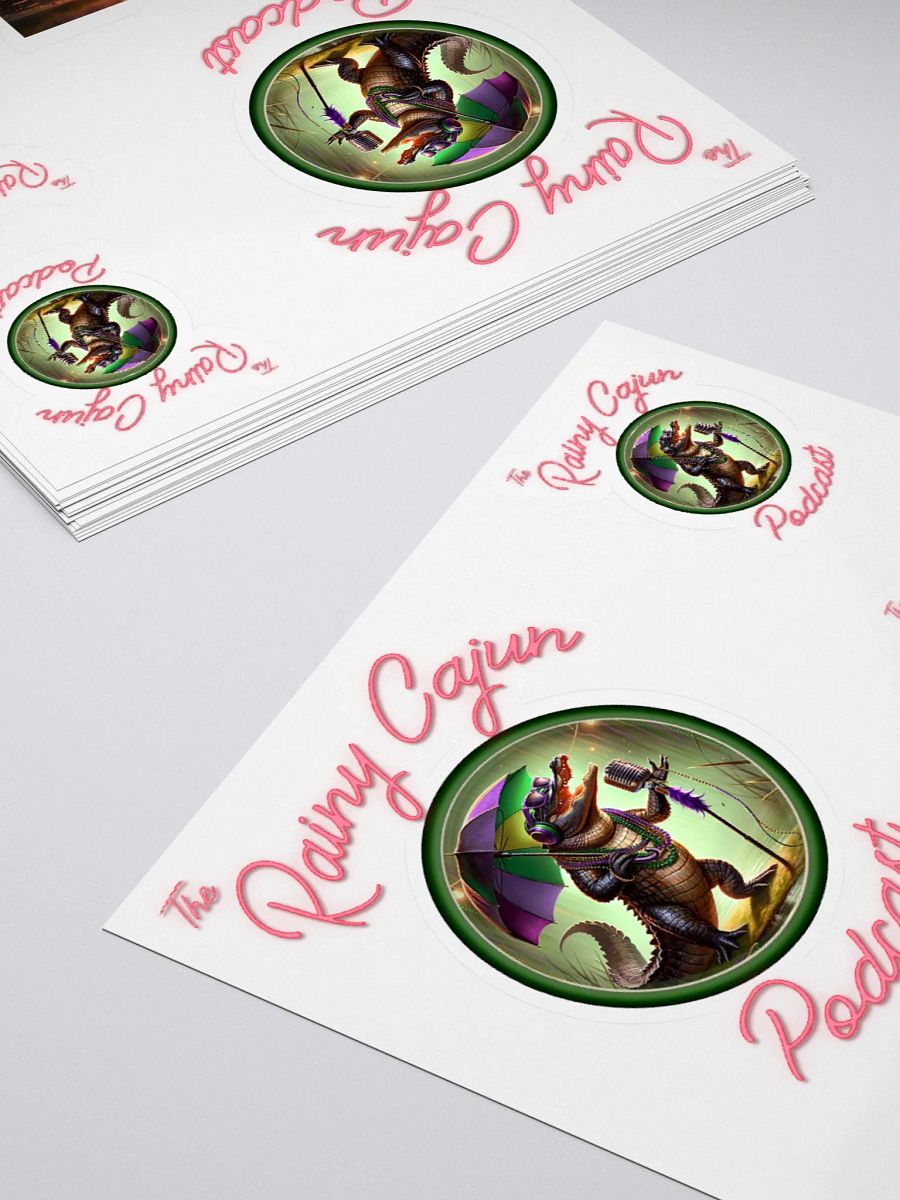 Rainy Cajun Stickers product image (4)