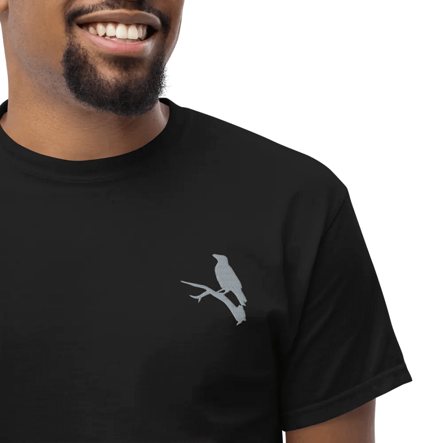 Embroidered Raven T-Shirt product image (5)