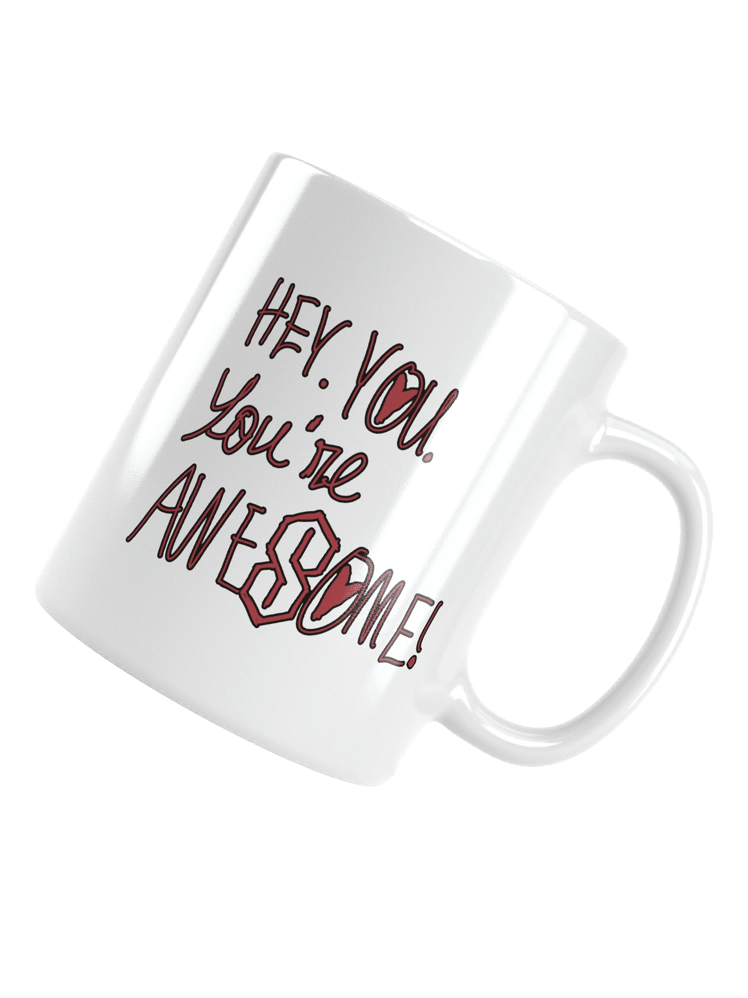 Hey. You. You're Awesome Light Mug product image (5)