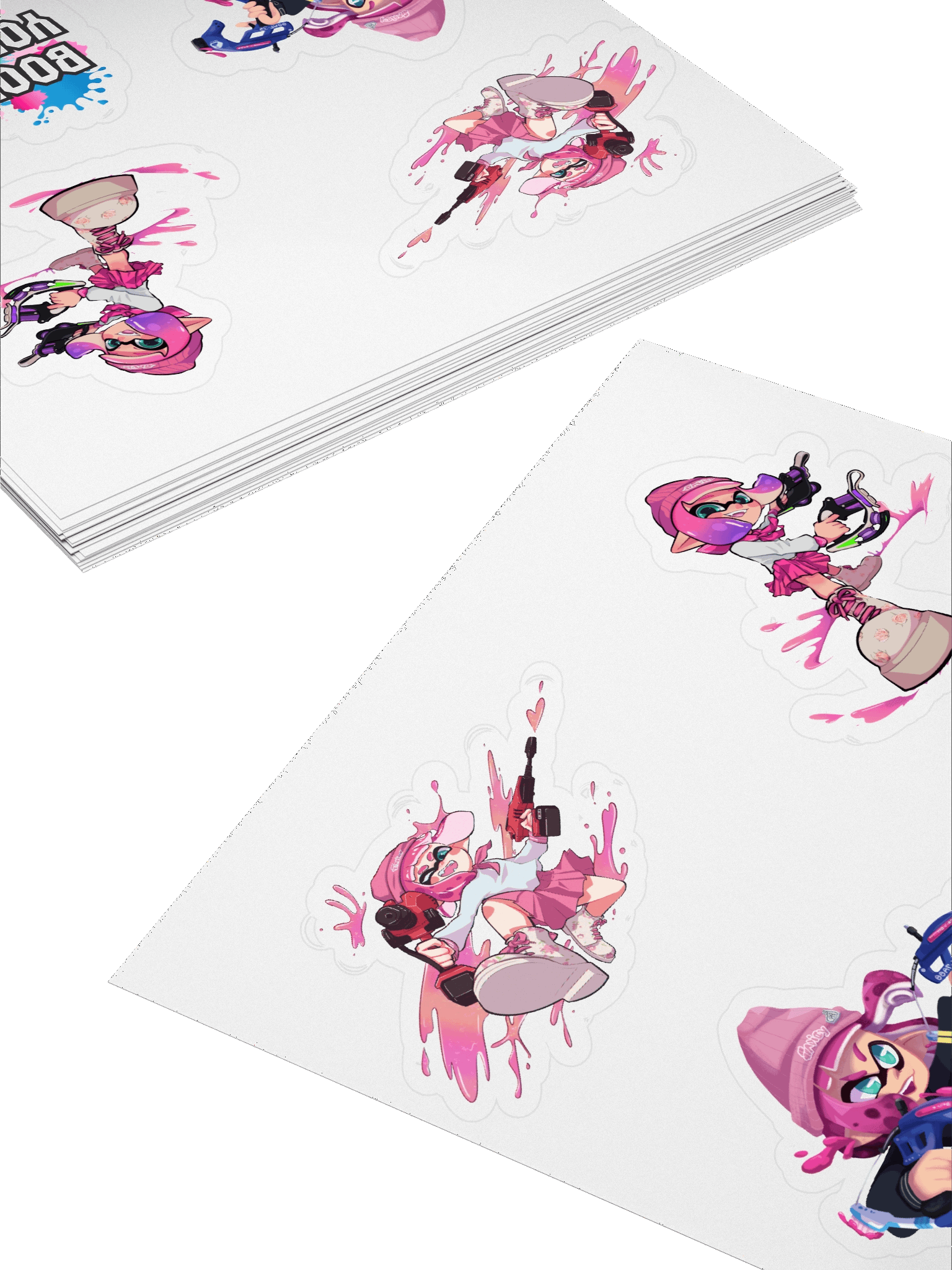 Rose Squid Squad Stickers product image (4)