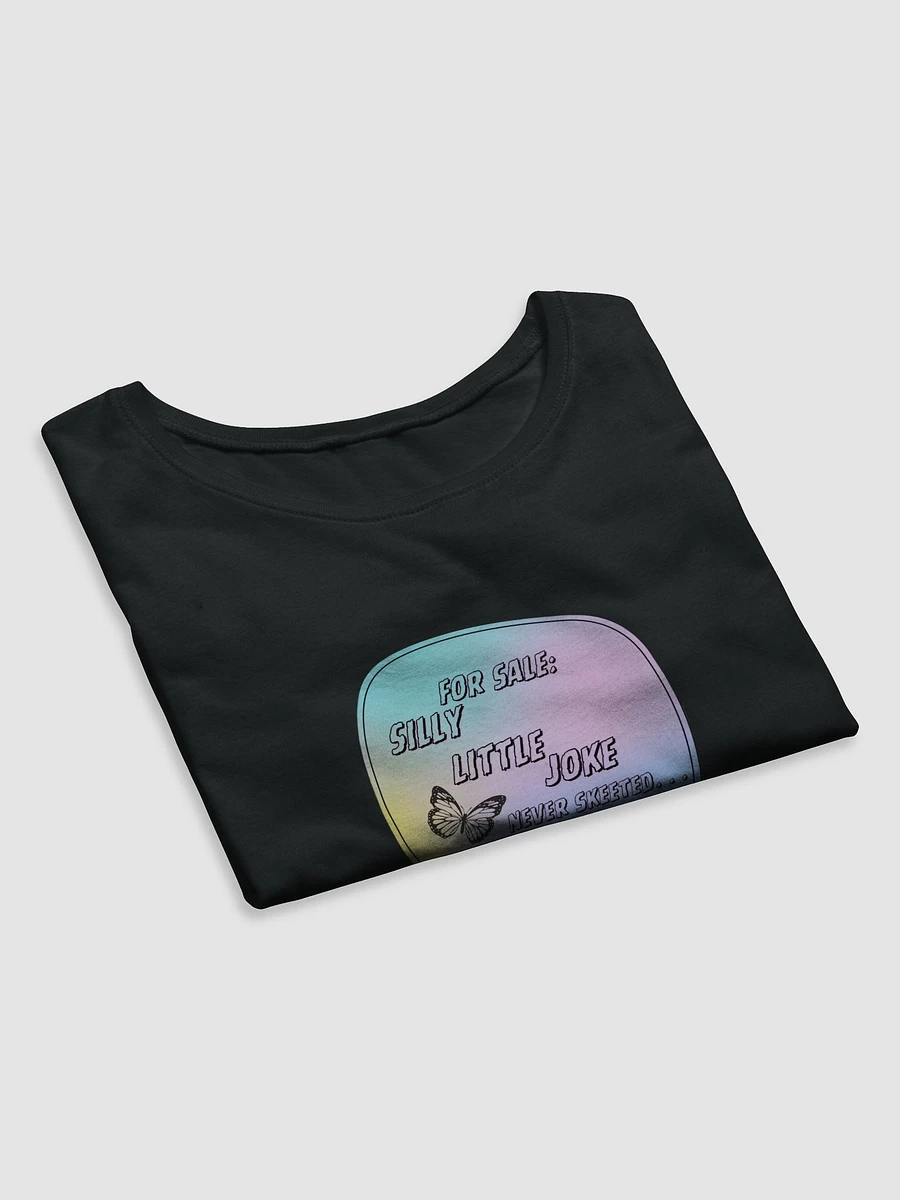 Silly Little Joke Crop Top Baby Tee product image (7)