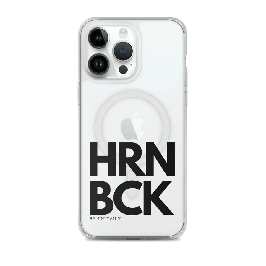HRNBCK CASE IPHONE – Original Transparent Edition MagSafe® product image (1)