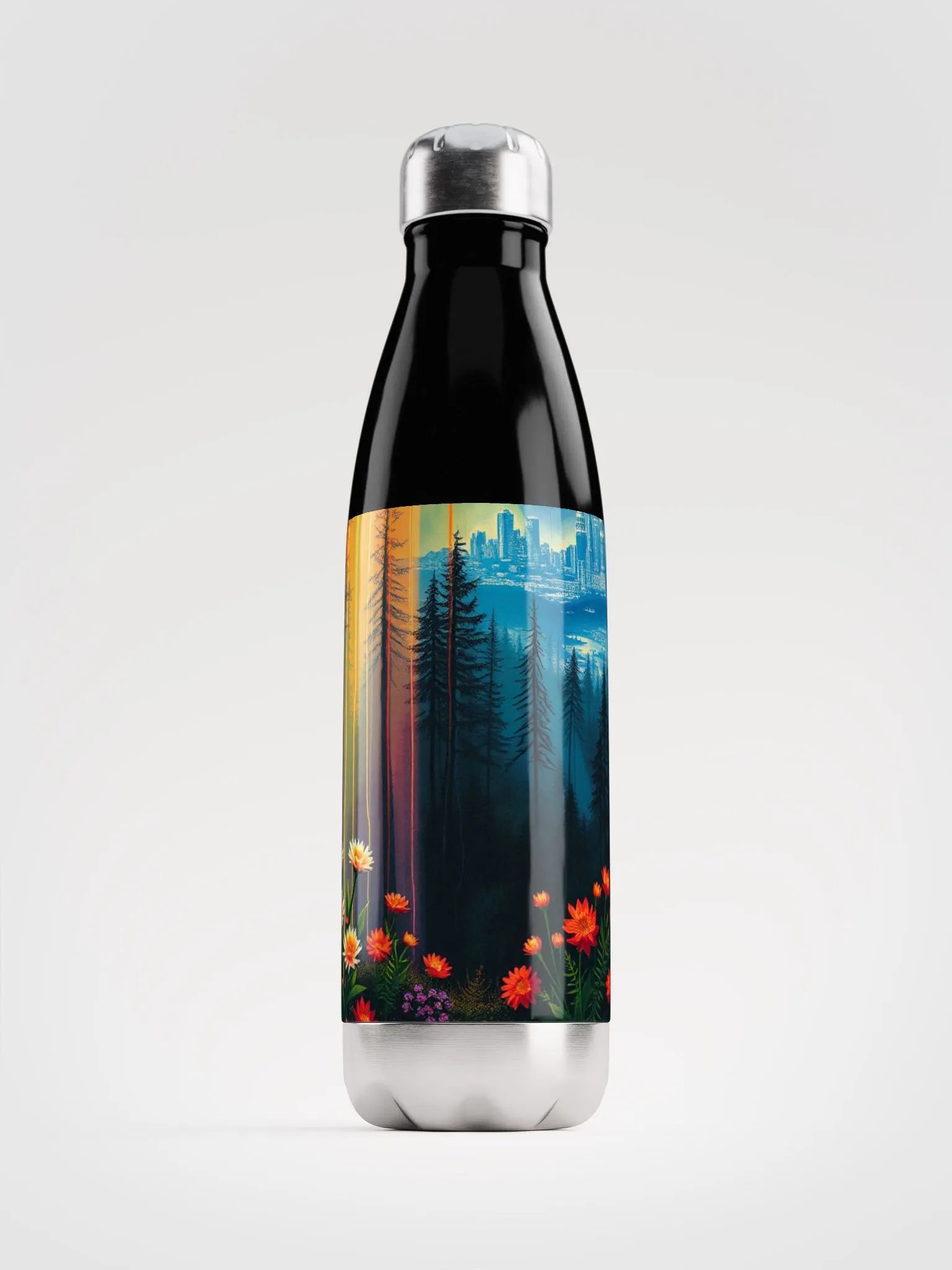 Misty Forest Urban Oasis Water Bottle product image (1)