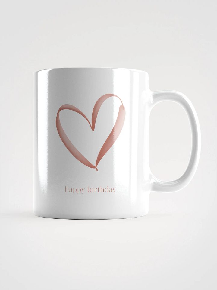 Happy Birthday Heart Mug product image (1)