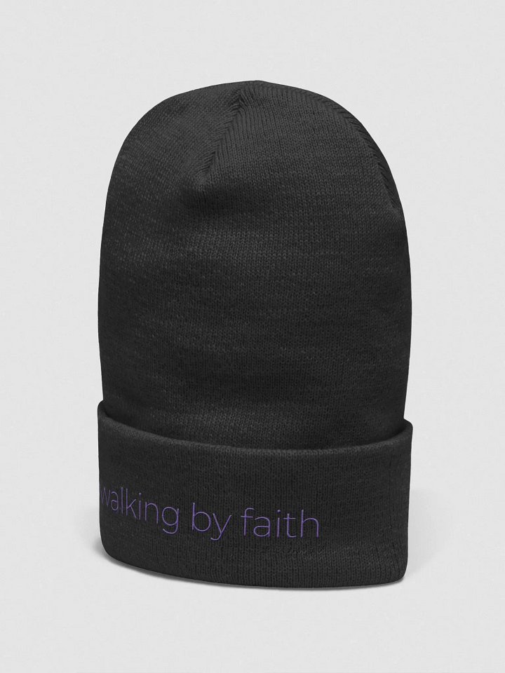 Walking by Faith Beanie product image (2)