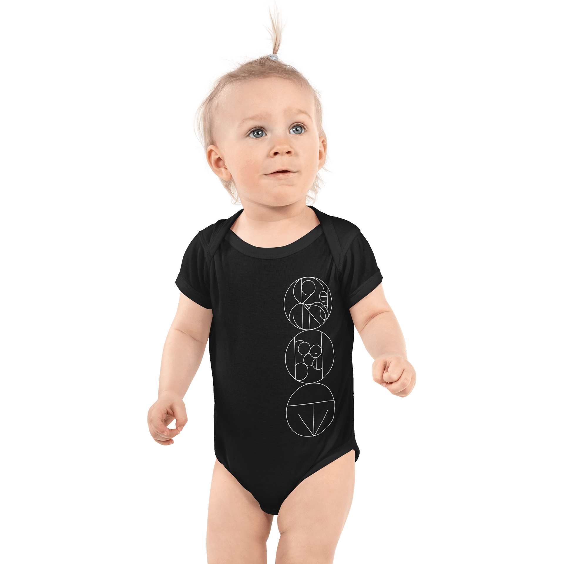 LET HIM C O O K baby onesie product image (1)