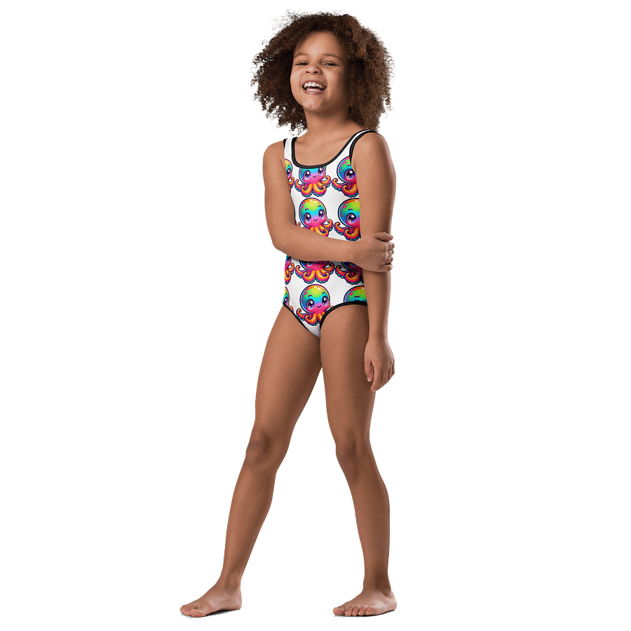 Rainbow Octo-Fun All-Over Print Kids Swimsuit product image (4)