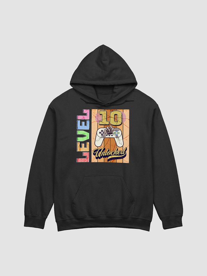 Level 10 Unlocked Gaming Hoodie product image (1)