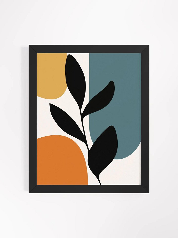 Modern Botanical Minimalism Framed Poster product image (11)