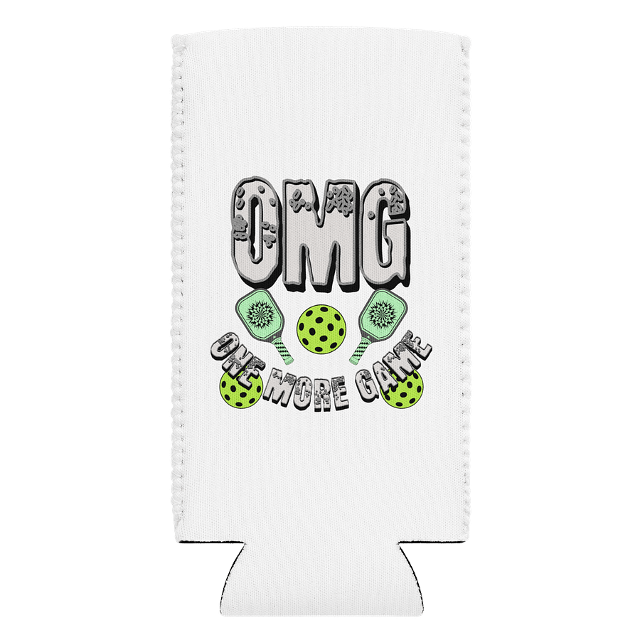 OMG One More Game Pickleball Block Can Cooler product image (1)