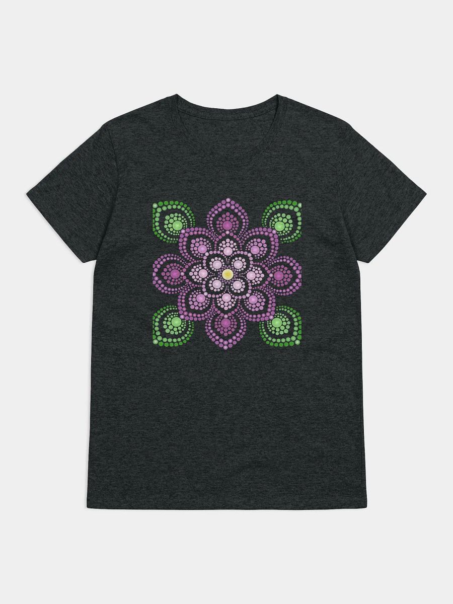 Purple and Green Mandala Heavyweight Women's T-Shirt product image (1)