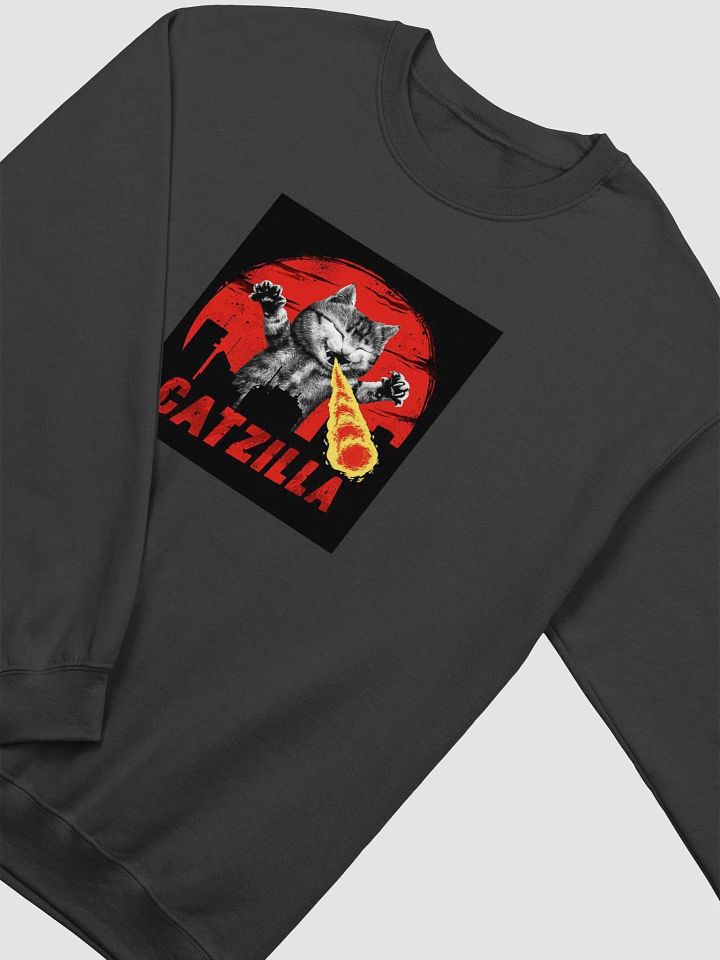 Catzilla Rampage Crewneck Sweatshirt product image (16)