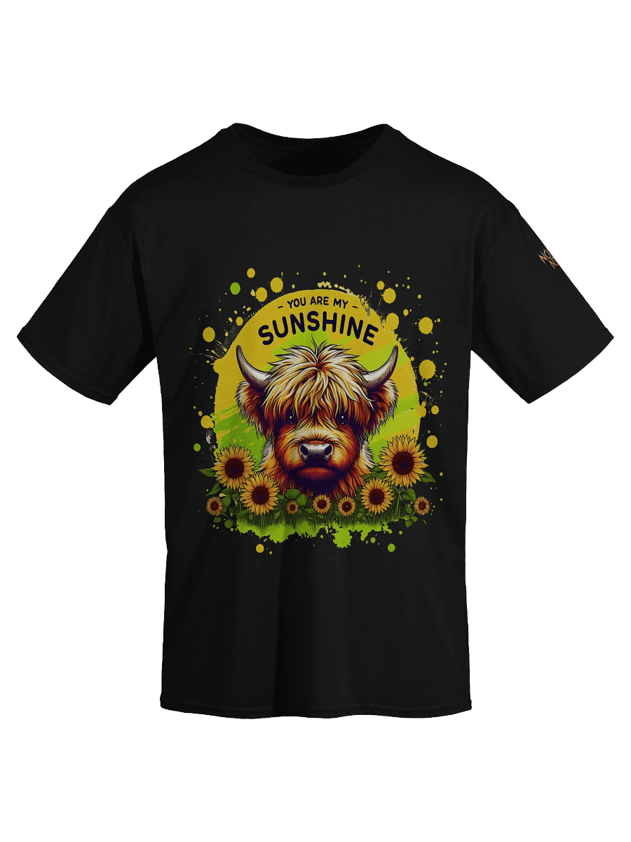 My Sunshine Highland Cow Tee product image (18)