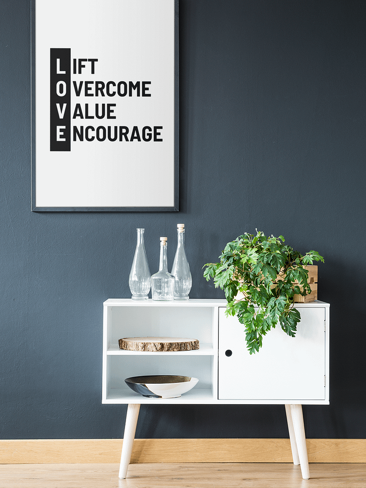 LOVE acronym, WORDART, Motivational digital download product image (1)