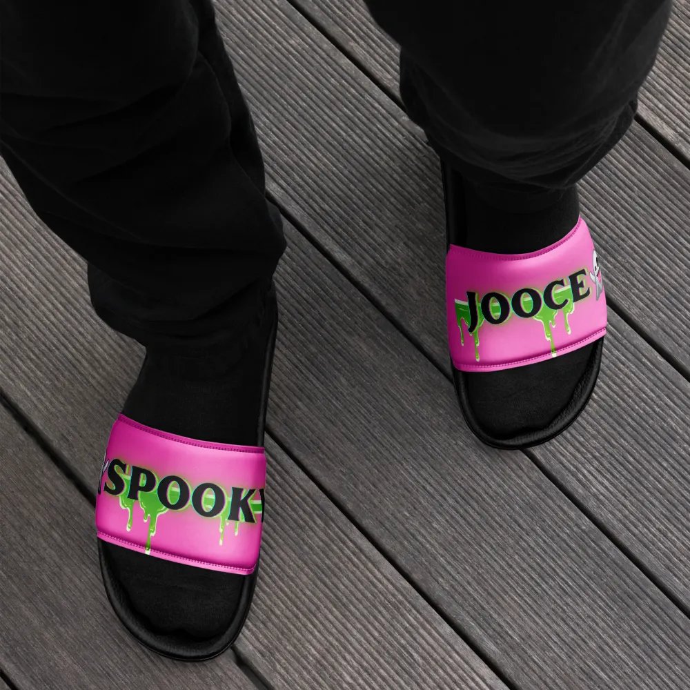 SPOOKY JOOCE Men's Slidez - Light Pink product image (7)