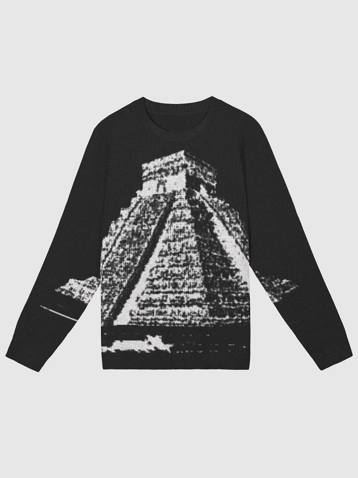 L'AGENCE PYRAMID KNITTED SWEATSHIRT LIMITED EDITION - BLACK product image (1)