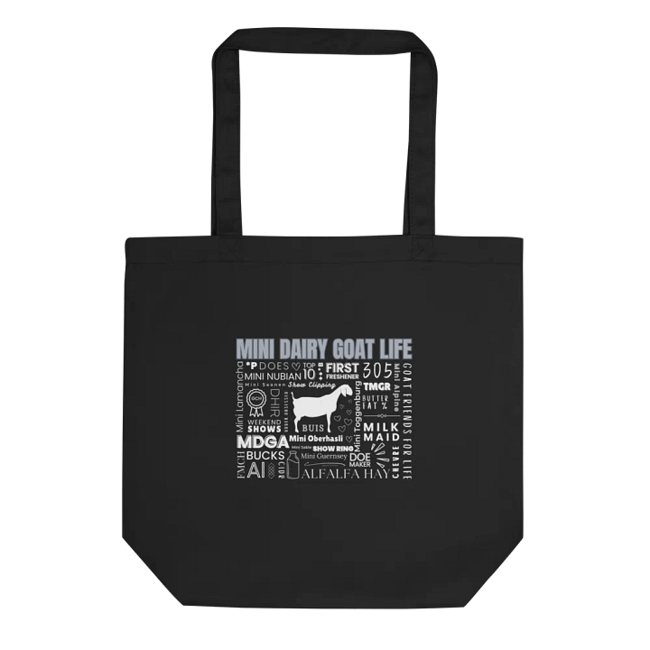 Mini Dairy Goat Life Eco Tote product image (1)