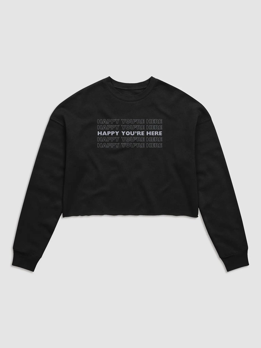LowLifeHighLites Cropped Ultra Soft Sweatshirt product image (1)