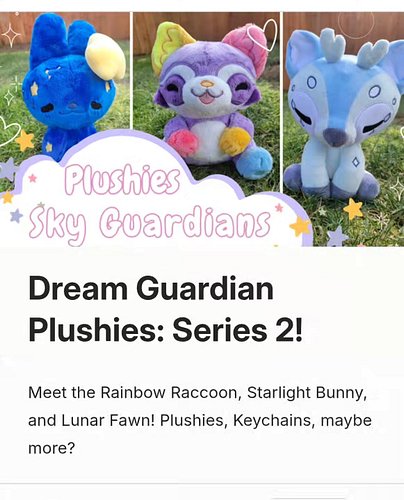 Series 2 is finally here! If you would like one of these plushies the link will be located in my bio! 
Meet the plush! 
Rainb...
