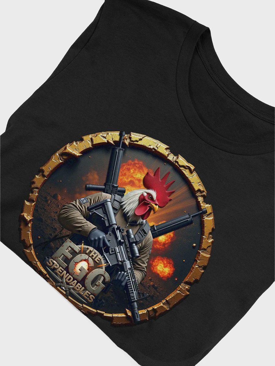 The EggSpendables T-Shirt – Elite Feathered Warriors product image (3)