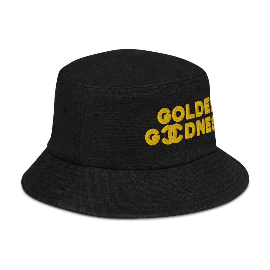 Golden Goodness Denim Bucket Hat product image (3)