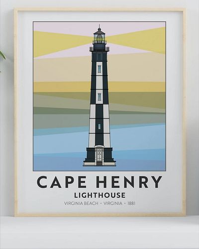 Cape Henry Lighthouse is still on my ‘need to visit’ list of historic #virginiabeach buildings