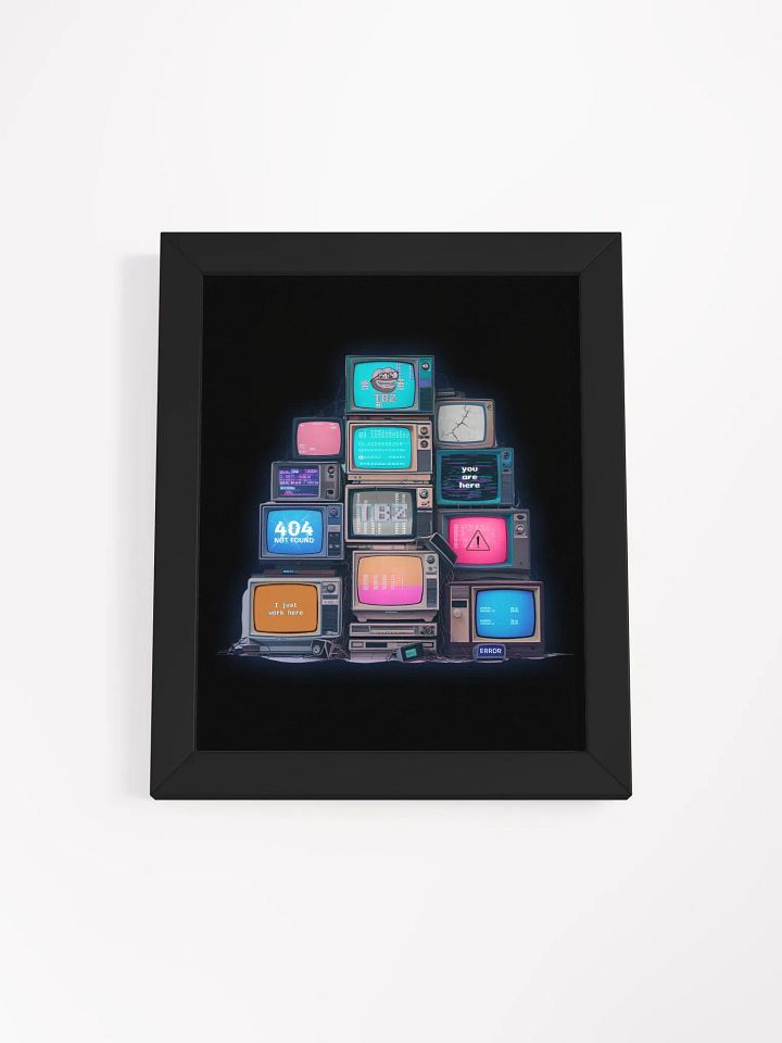 I Just Work Here Framed Poster product image (7)