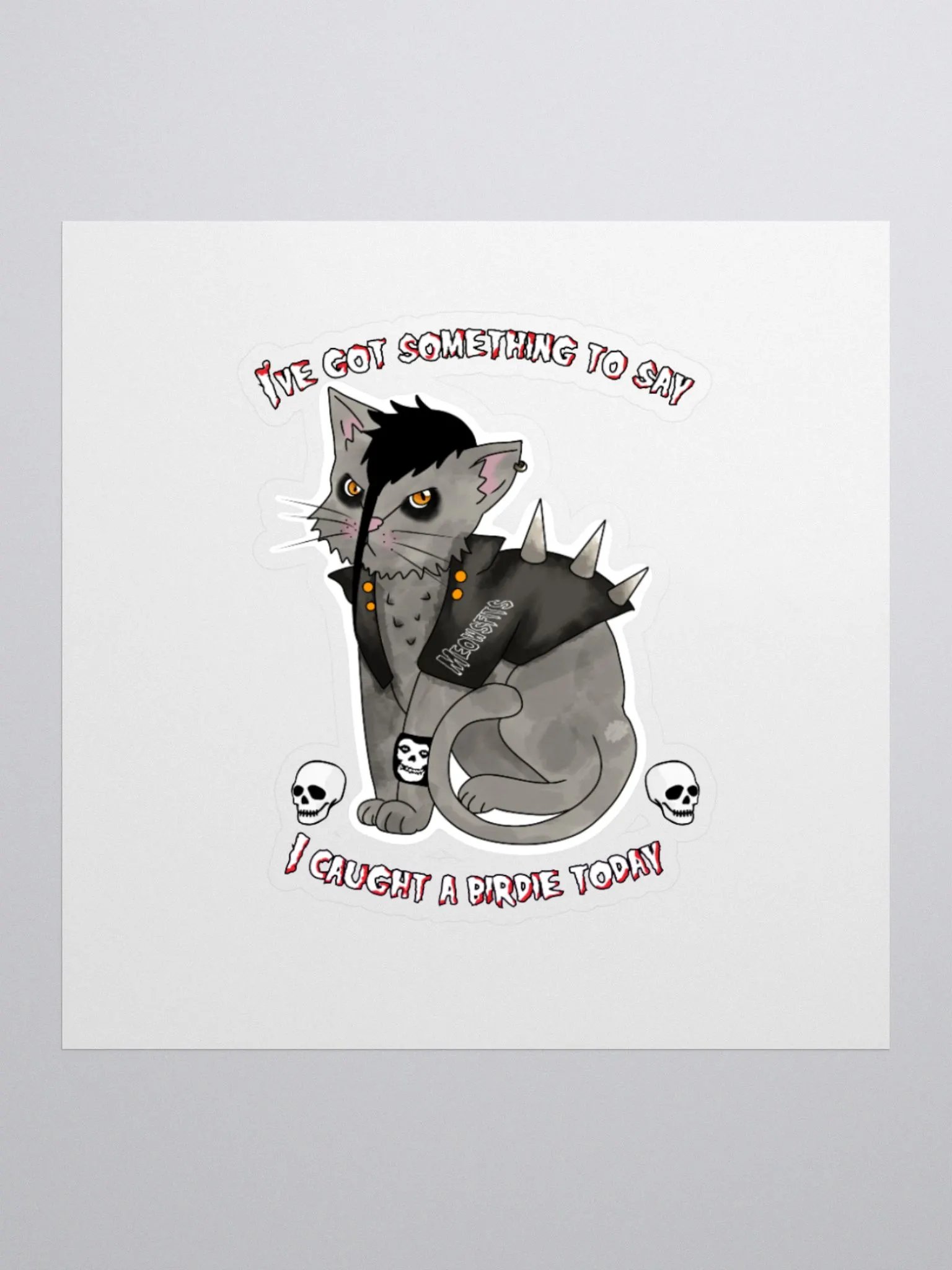 Meowsfits Sticker product image (1)