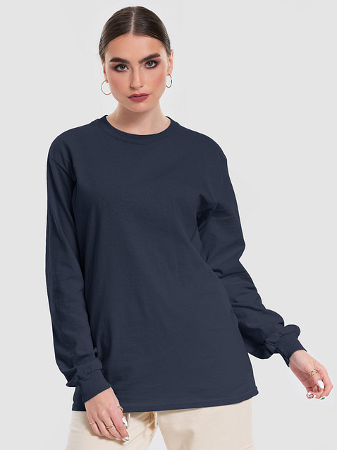 Photo showing Gildan Ultra Cotton Long Sleeve T-Shirt