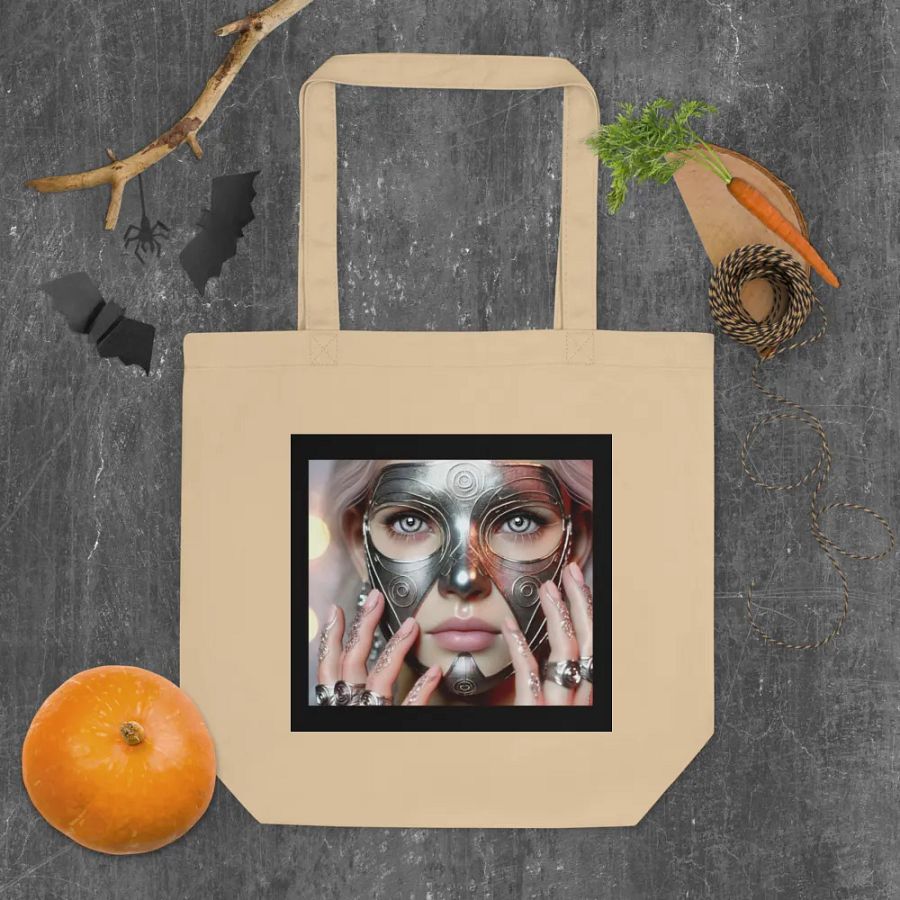 Ornate Metallic Mask Tote Bag product image (5)
