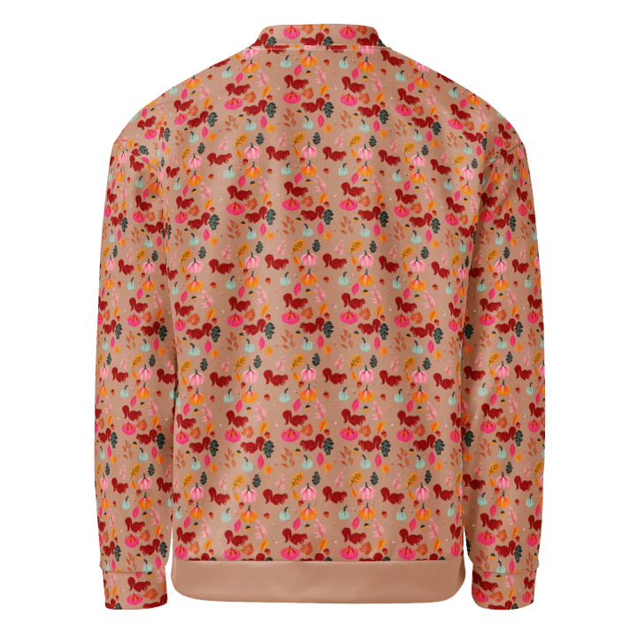 Pumpkins & Friends • Unisex All-Over Bomber Jacket product image (2)
