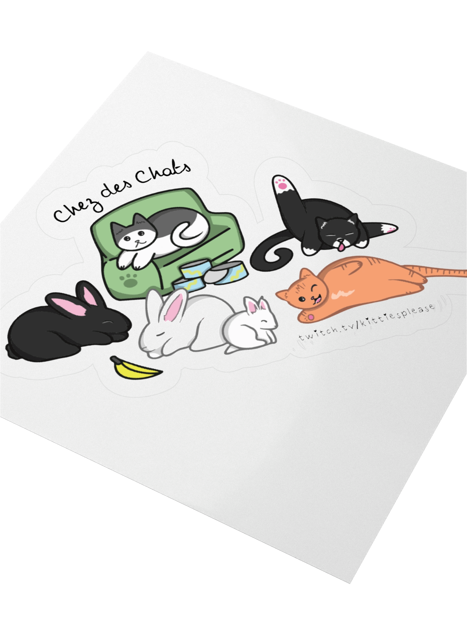 Chez des Chats Sticker product image (8)