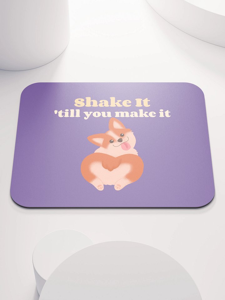 Corgi 'Shake It' Mouse Pad product image (1)