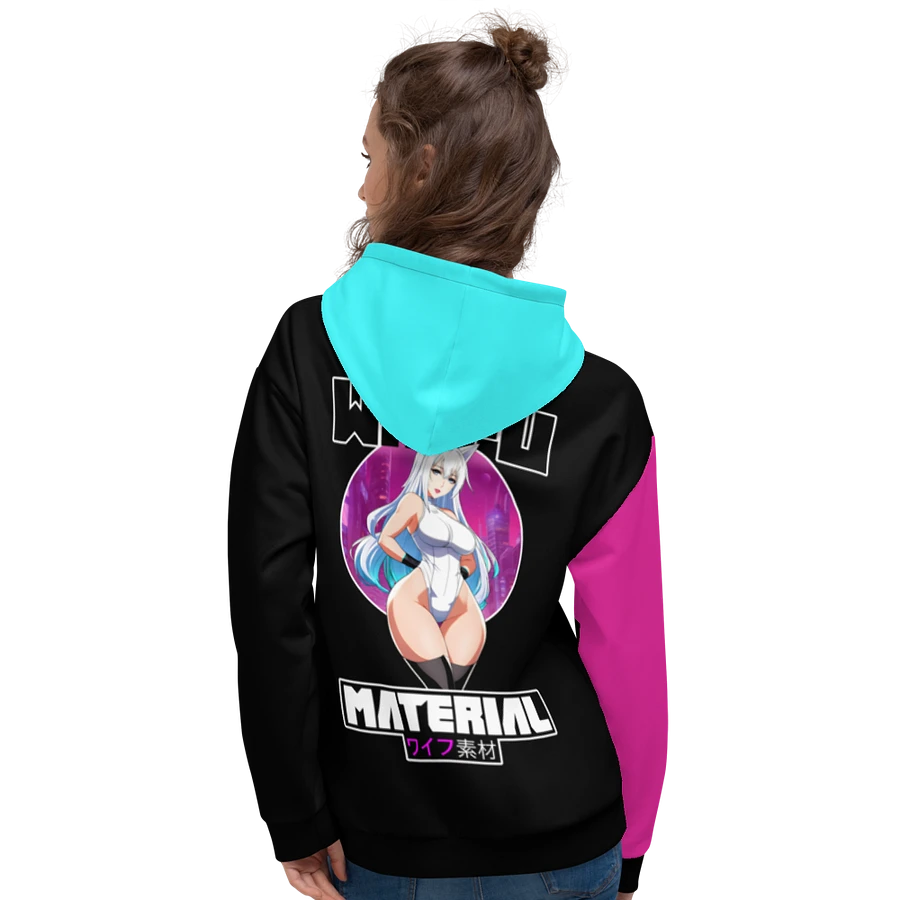 Waifu Material - Hoodie (Black) product image (14)