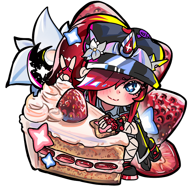 [SS] Mars Strawberry Cake Charm product image (2)
