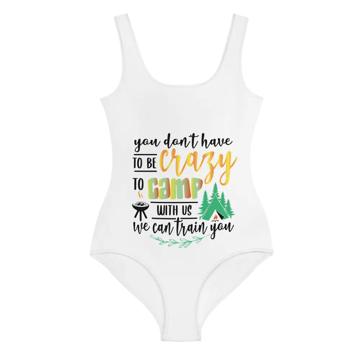 Crazy Camp Adventure Youth Swimsuit product image (1)
