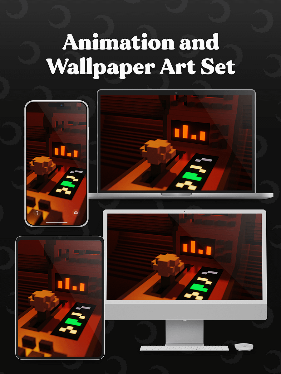 Midnite Drive 🌙 Animation and Wallpaper Art Set product image (4)