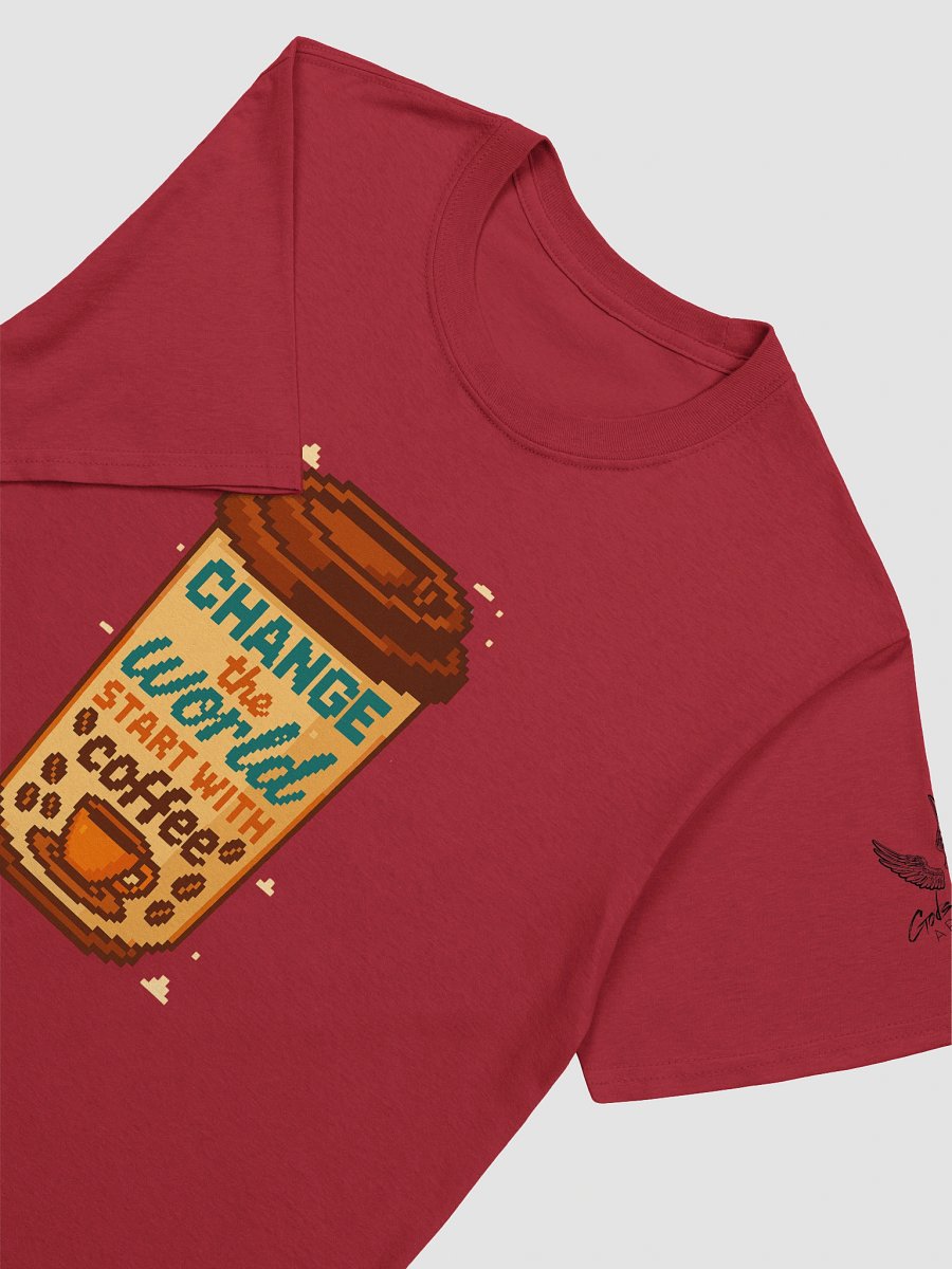 Pixel: Coffee Key Chain T's " Change The World " product image (13)