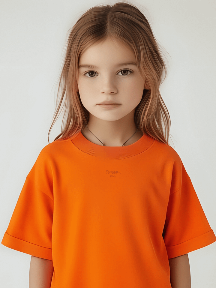 orange swag tee product image (1)