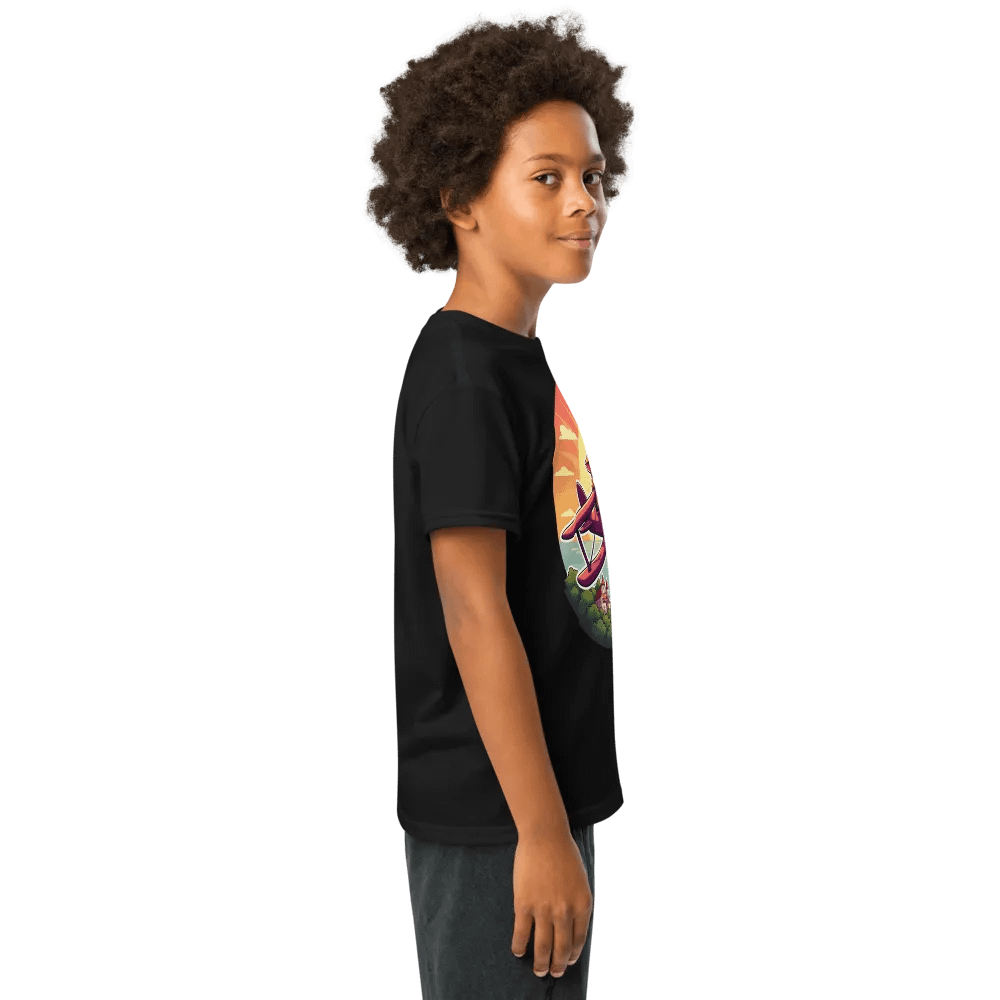 Whimsical Cat Adventure Youth Tee product image (14)