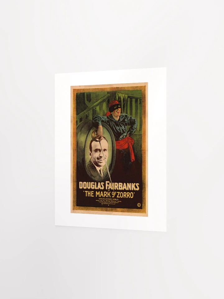 The Mark of Zorro (1918) Poster - Print product image (2)