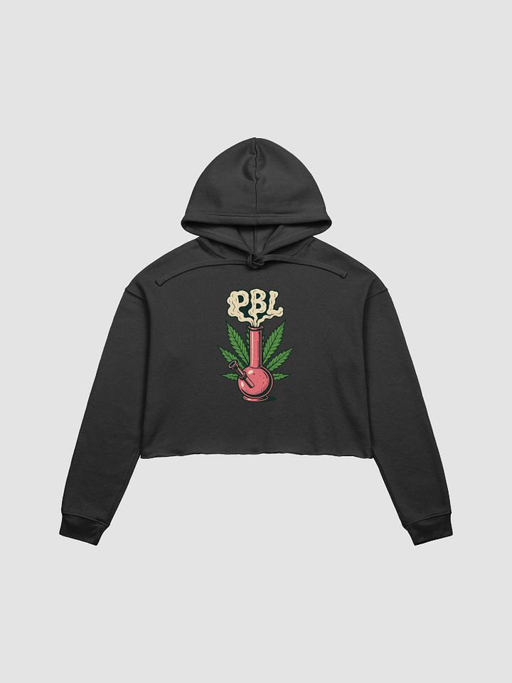 Pink Bong Ladies Cropped Hoodie product image (1)