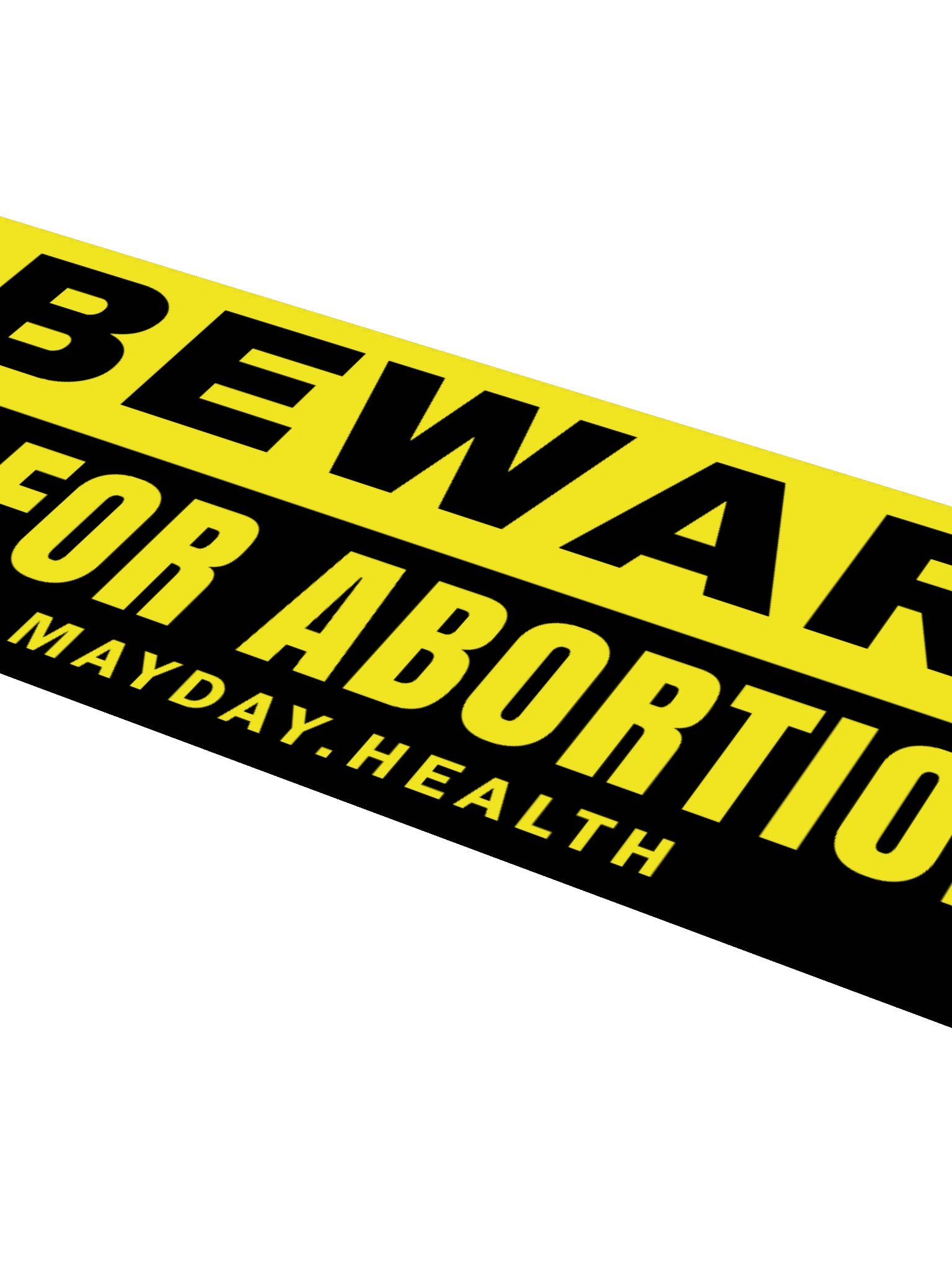Beware! Abortion Pills Bumper Sticker product image (4)