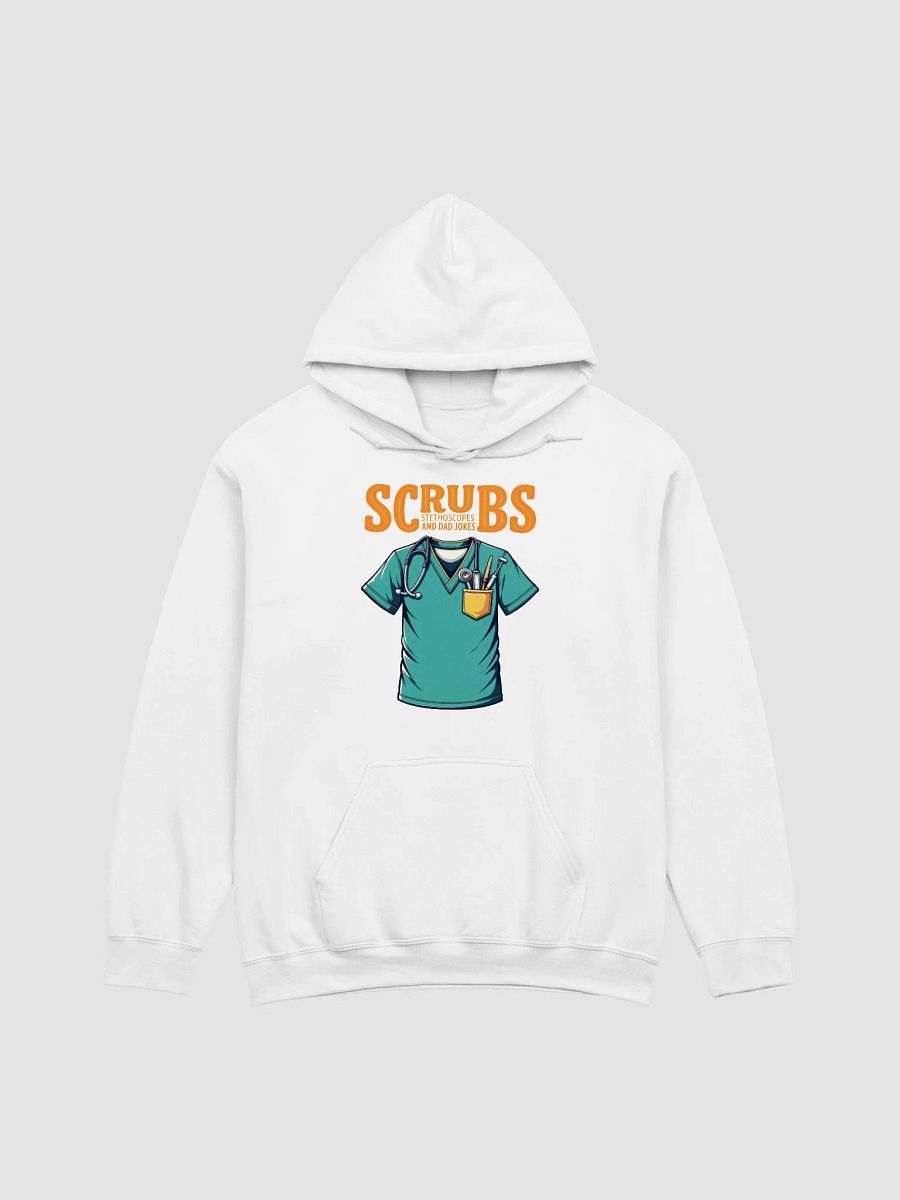 dad jokes, Stylish Scrubs and Stethoscopes Hoodie product image (13)