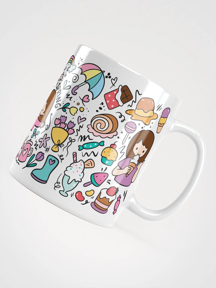 Spring Girl Cartoon Doodle product image (11)