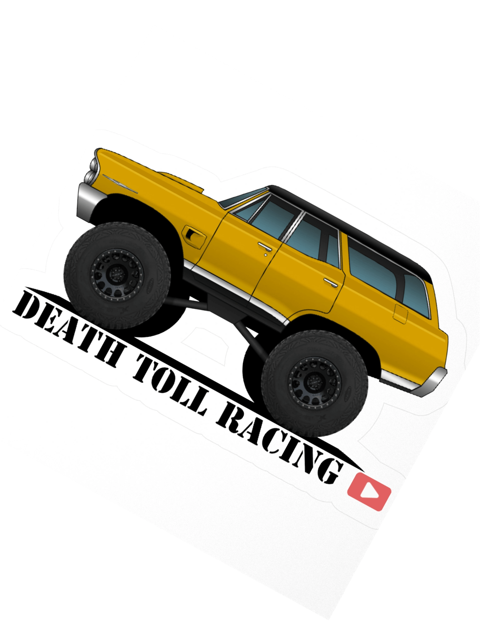 Kiss Cut Stickers - Off-Road Pontiac Safari Wagon product image (5)